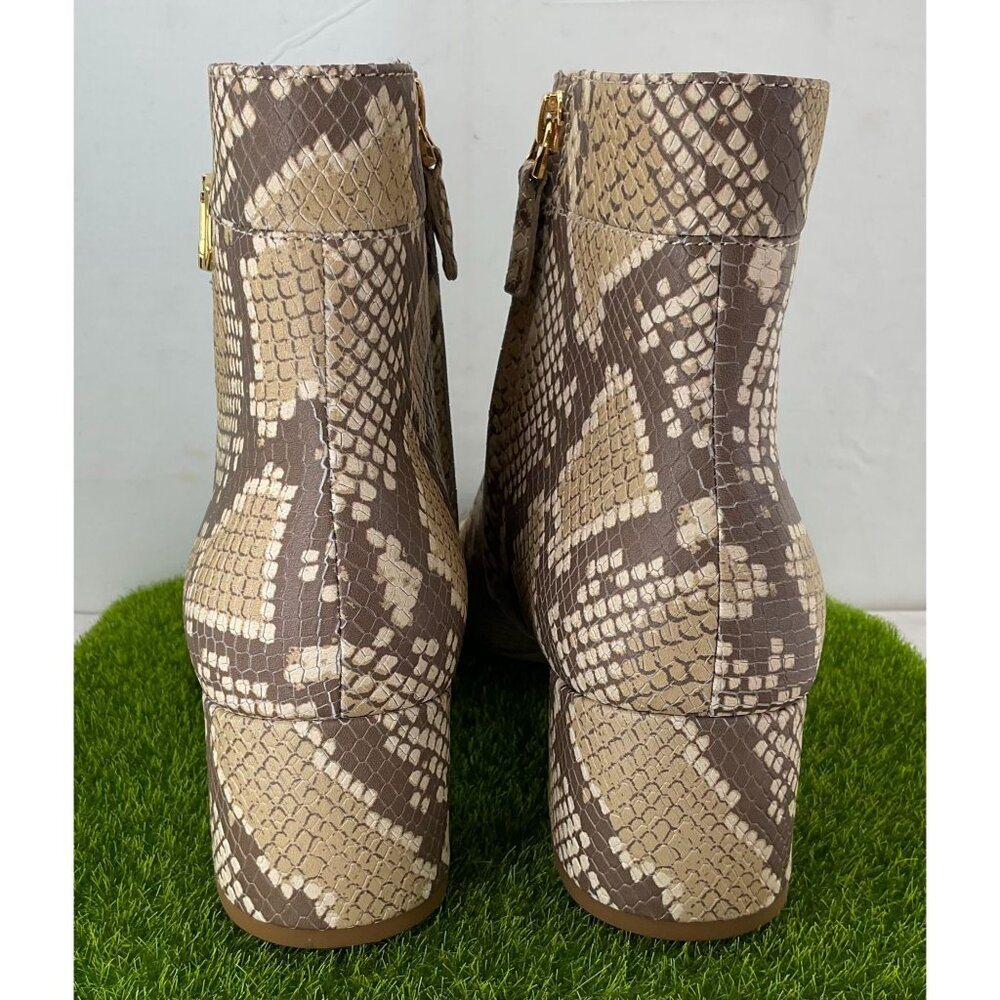 New Nib Ralph Lauren Wynne Ii Python Embossed Lea… - image 4